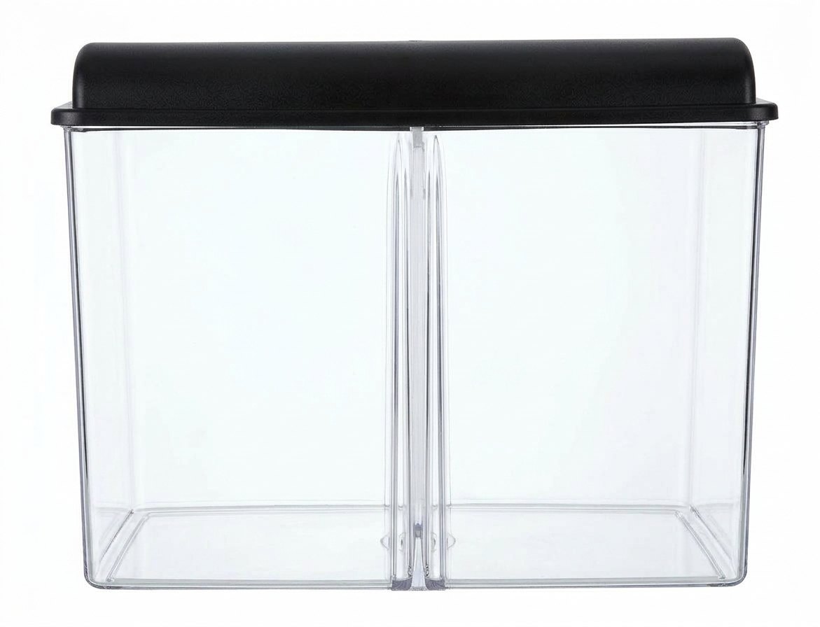 PORTA BISCOITO 30X73CM PRETO - ZAR