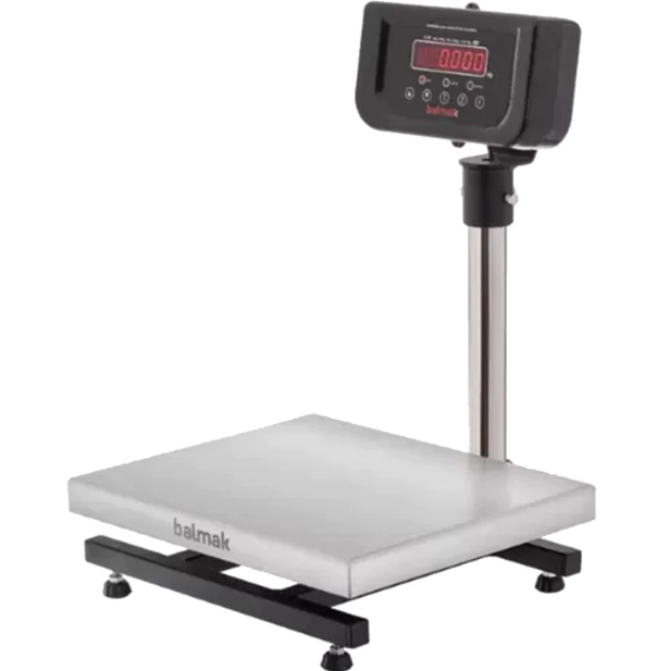 BALANÇA DIGITAL PRATA 50X50 K-300IB 300KG - BALMAK