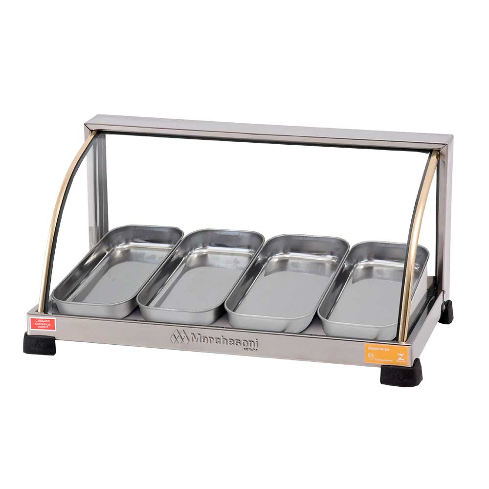 ESTUFA OURO CURVA 4 BANDEJAS - MARCHESONI