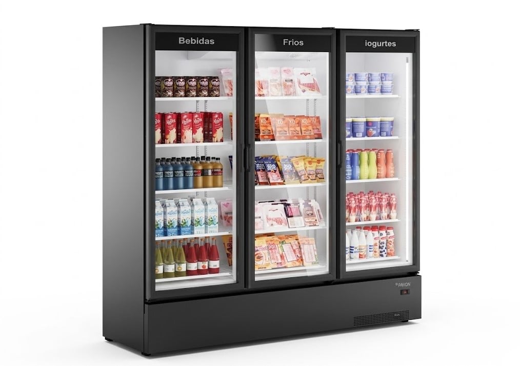 VISA COOLER VCFM-1410 - 3 PORTAS - RESFRIADOS - PADRAO - FRICON