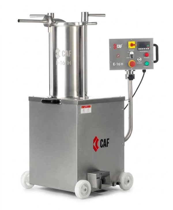 ENSACADEIRA PARA EMBUTIDOS CAF E16 TOTAL INOX HIDRÁULICA  E-16-H TI - CAF