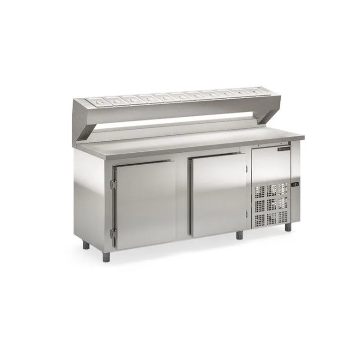BALCÃO REFRIGERADO CONDIMENTARIA - SEM CUBAS - GBPZ-200 AI - GELOPAR