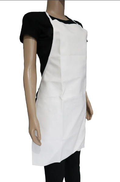 AVENTAL COURVIM BRANCO G - R&S