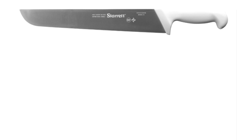 FACA LAMINA RETA LARGA 30CM 12 BRANCO - STARRETT