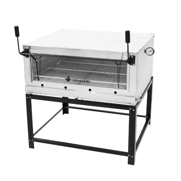 FORNO DE LASTRO ROMA GÁS INOX 90 - VENÂNCIO