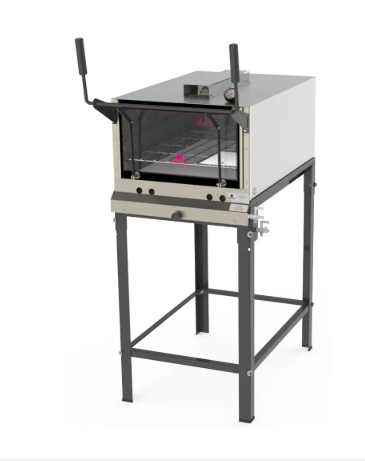 FORNO INDUSTRIAL REFRATÁRIO INOX Á GÁS COM INFRAVERMELHO PRPI-800 G2 KG - PROGÁS