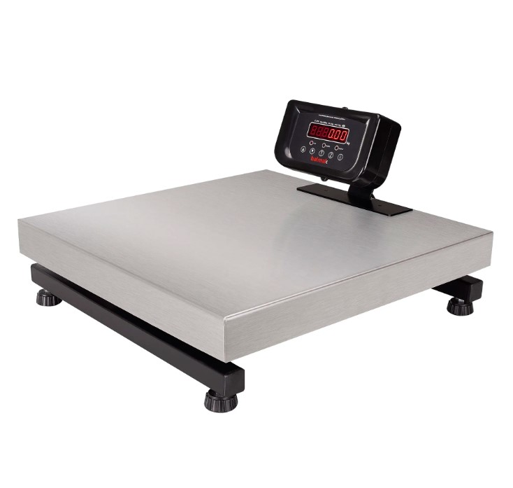 BALANÇA DIGITAL PRATA 50X50 K-300IB 300KG - BALMAK