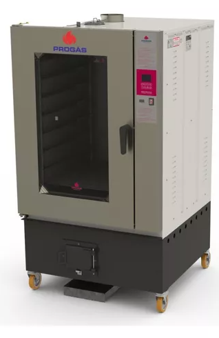 FORNO TURBO LENHA 10T BIV PRTLF PROGAS