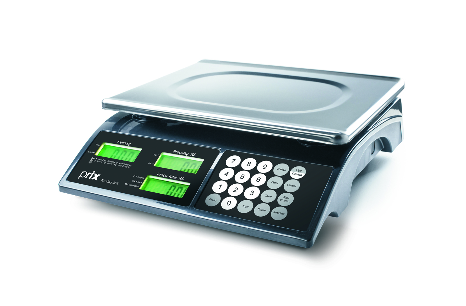 BALANCA ELETRONICA PRIX3 FIT SERIAL - TOLEDO