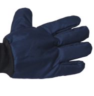 LUVA FRIGORÍFICA NYLON 5 DEDOS AZUL G - MAICOL